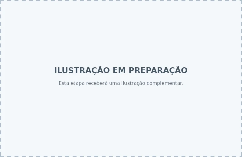 Ilustração em preparação para esta etapa