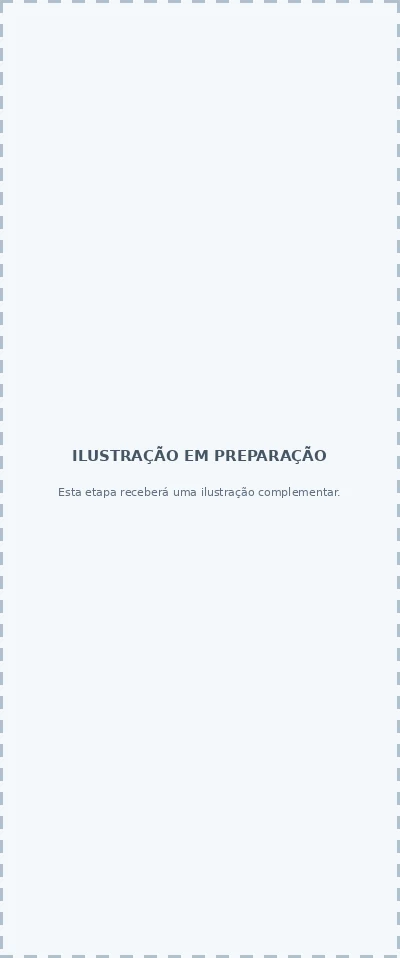 Ilustração em preparação para esta etapa
