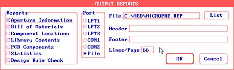 Tabela CAM File Queue do Tango for DOS