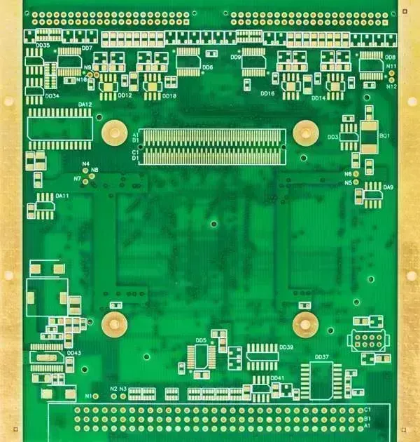 Imagem ilustrativa de Circuito impresso simples